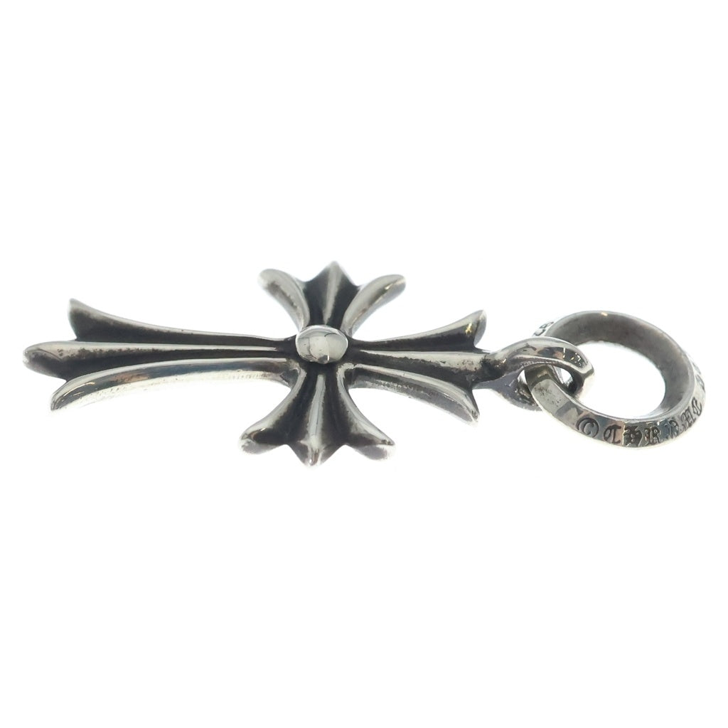 CHROME HEARTS(クロムハーツ) TINY CH CROSS タイニーCHクロス チャーム ネックレストップ シルバー BCA382