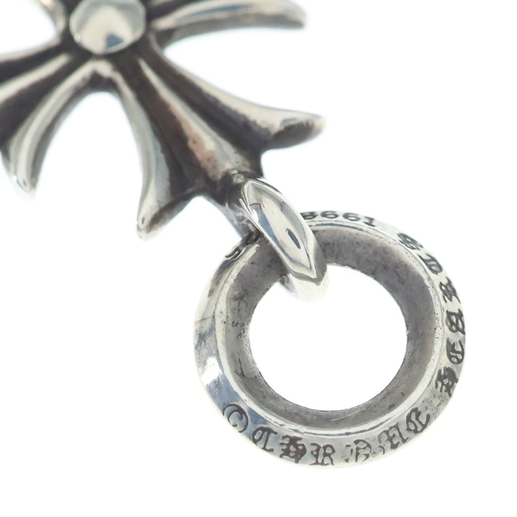 CHROME HEARTS(クロムハーツ) TINY CH CROSS タイニーCHクロス チャーム ネックレストップ シルバー BCA382