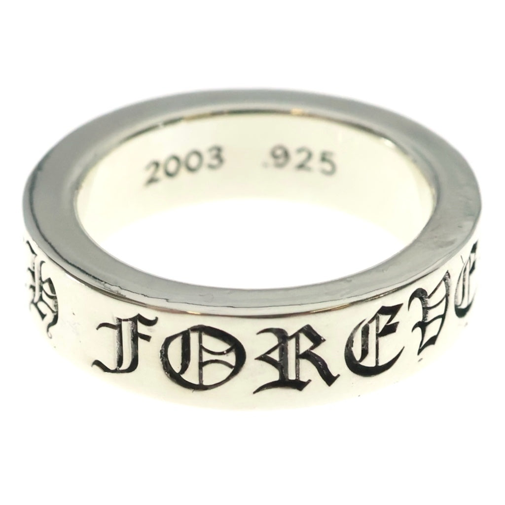 CHROME HEARTS(クロムハーツ) 6mm SPACER FOREVER 6mmスペーサーリング フォーエバーシルバーBCA337