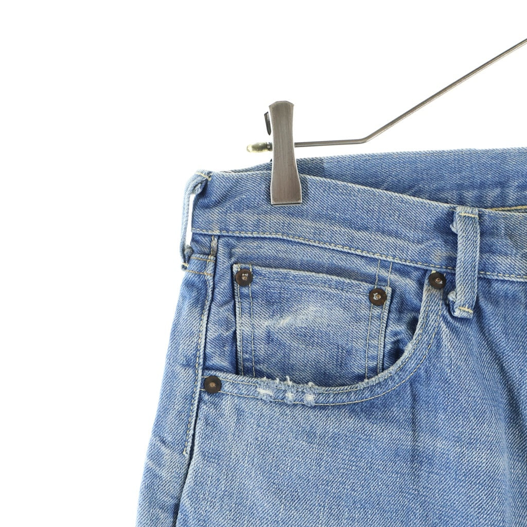 Levi's(リーバイス) ×FRAGMENT DESIGN 501XX フラグメントデザイン 藤原ヒロシ 501本限定 ペイント加工 ヴィンテージ デニムパンツ インディゴ 55501-0068