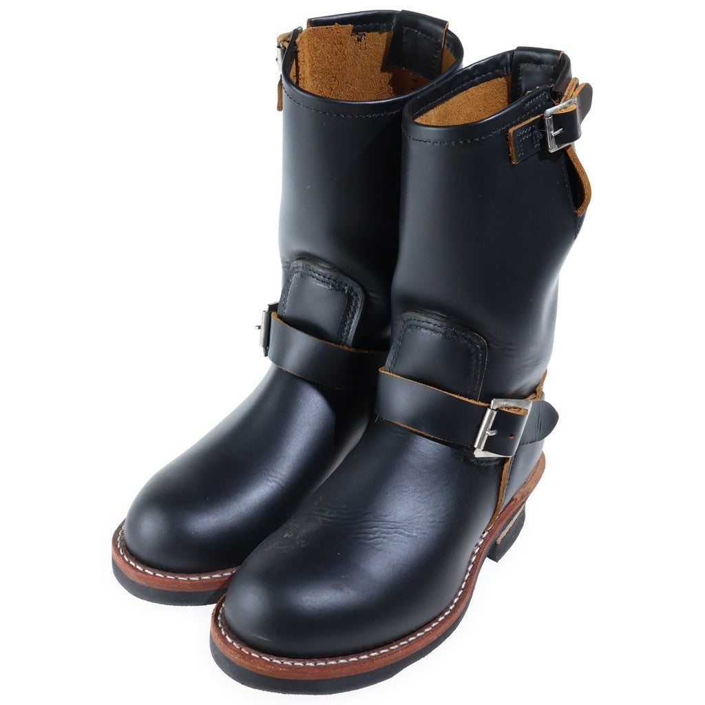 RED WING(レッド ウイング) 11-INCH ENGINEER BOOTS STOVEPIPE USA製 ストーブパイプ 茶芯 11インチ エンジニアブーツ ブラック 2966