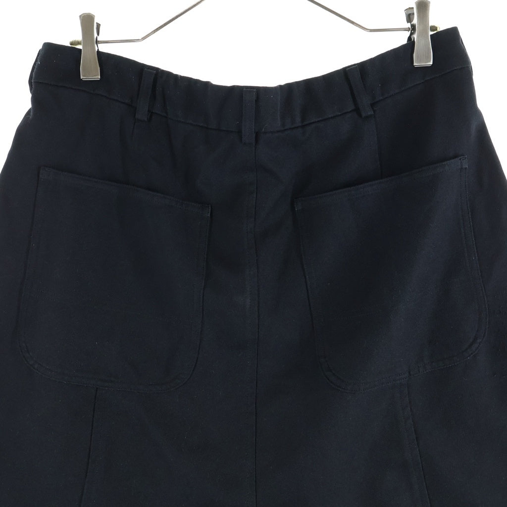 BLACK COMME des GARCONS(ブラックコムデギャルソン) 11SS AD2010 ジップフライ ショート サルエルパンツ ブラック 1G-P210