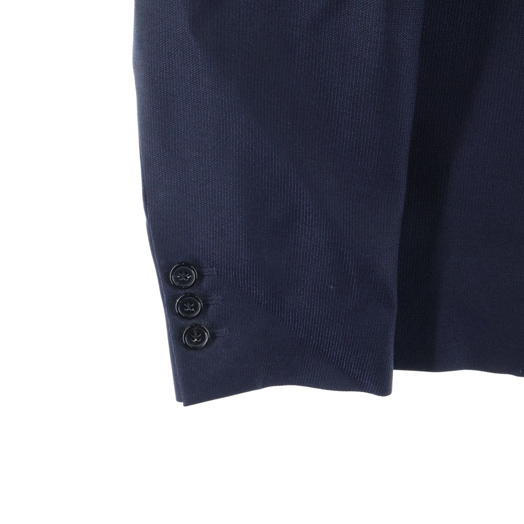 RAF SIMONS(ラフシモンズ) 15SS 2B ウール シングル テーラードジャケット ネイビー 151-504