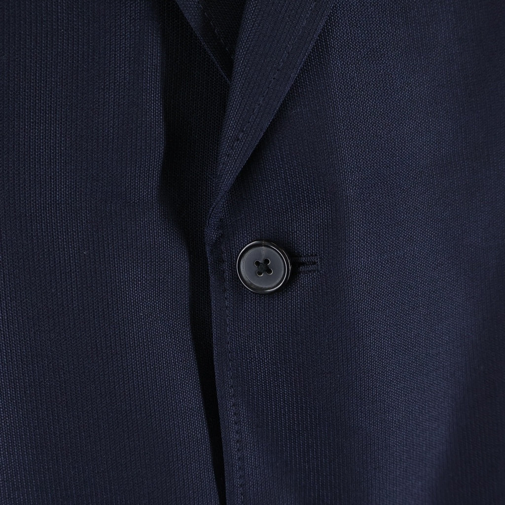 RAF SIMONS(ラフシモンズ) 15SS 2B ウール シングル テーラードジャケット ネイビー 151-504