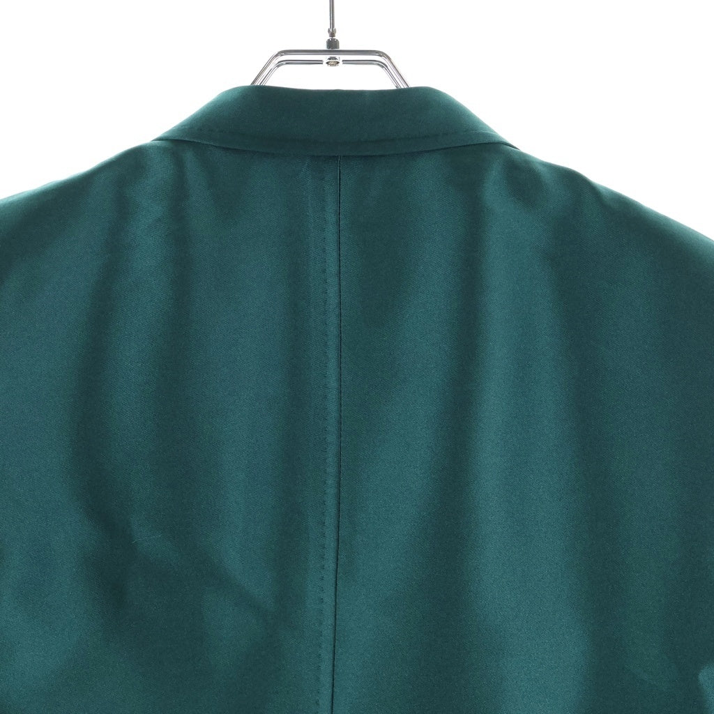 GUCCI(グッチ) Satin Single Blazer Suit Jacket サテン シングルブレザー スーツ テーラードジャケット グリーン 703045 ZAIMC