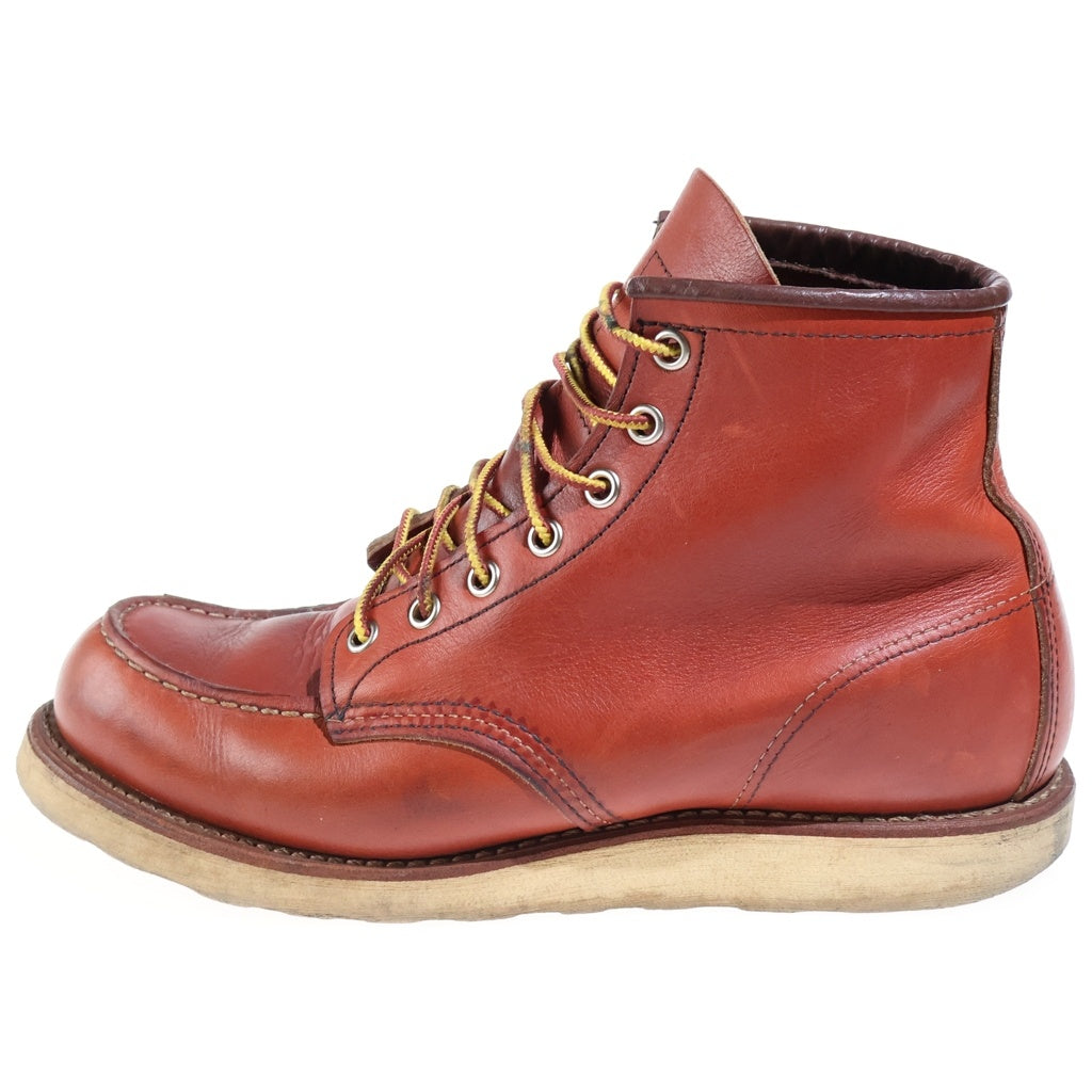 RED WING(レッド ウイング) 6-INCH CLASSIC MOC 6インチ クラシックモック レザーブーツ ブラウン US8/26cm 8875