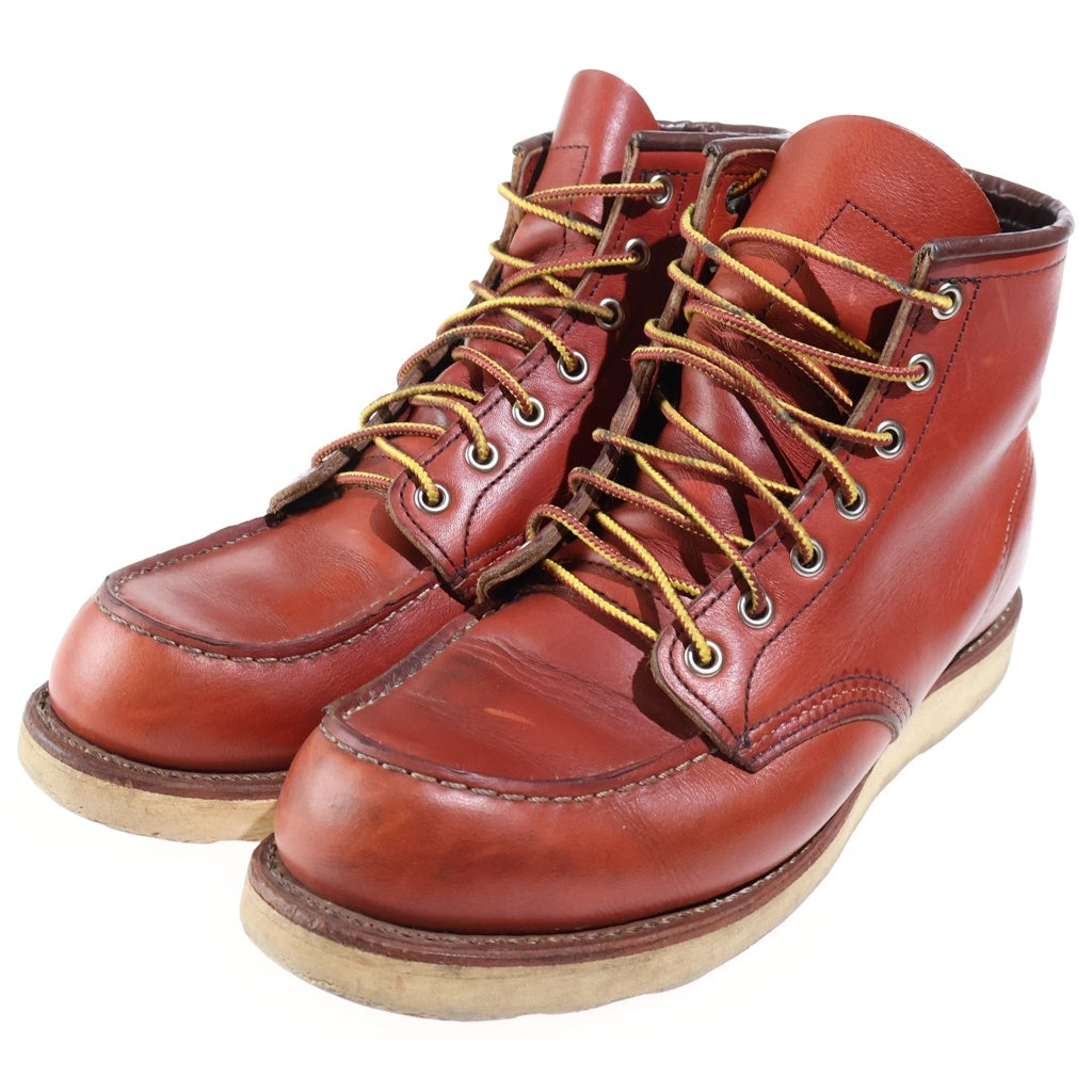 RED WING(レッド ウイング) 6-INCH CLASSIC MOC 6インチ クラシックモック レザーブーツ ブラウン US8/26cm 8875