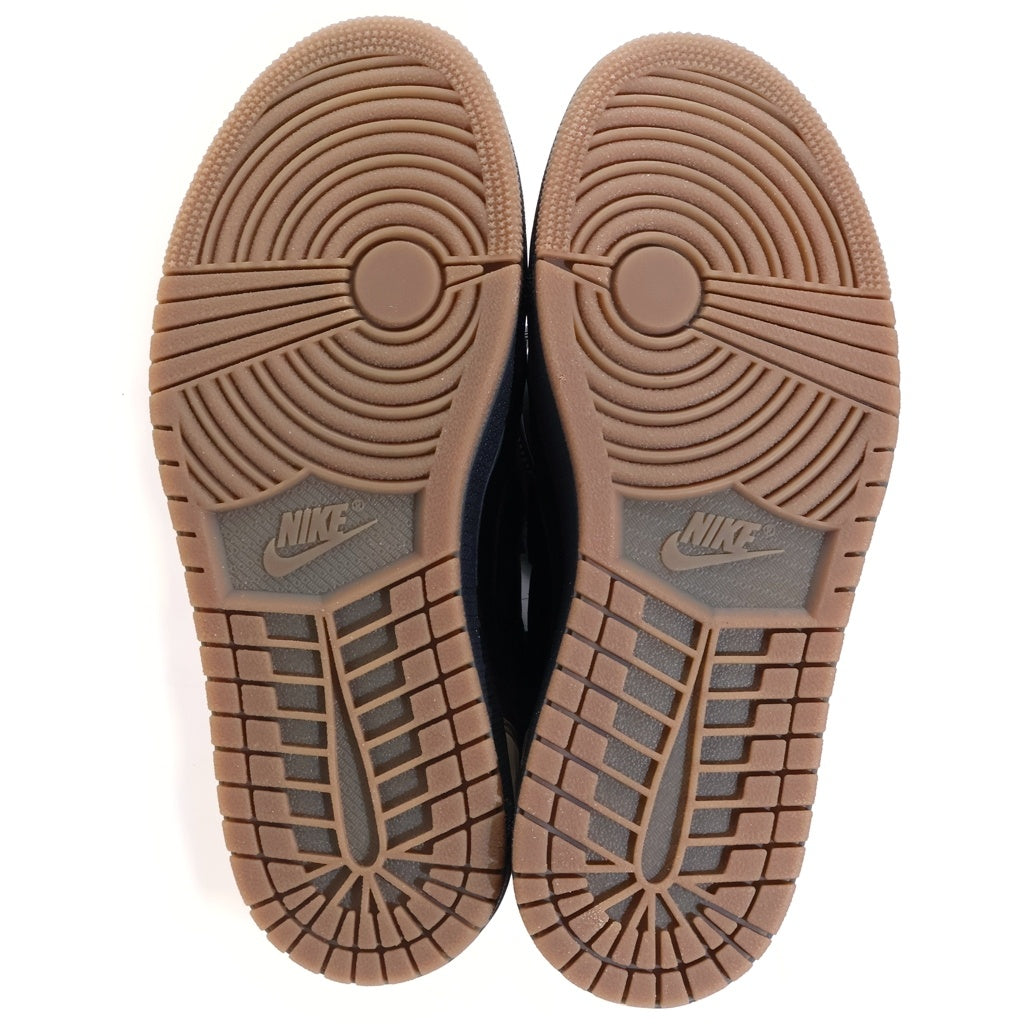 NIKE(ナイキ) ×SOLE FLY AIR JORDAN 1 LOW OG SP ソールフライ エアジョーダン1 ローカットスニーカー レディース ブラック/レッド US6.5/24.5cm DN3400-001
