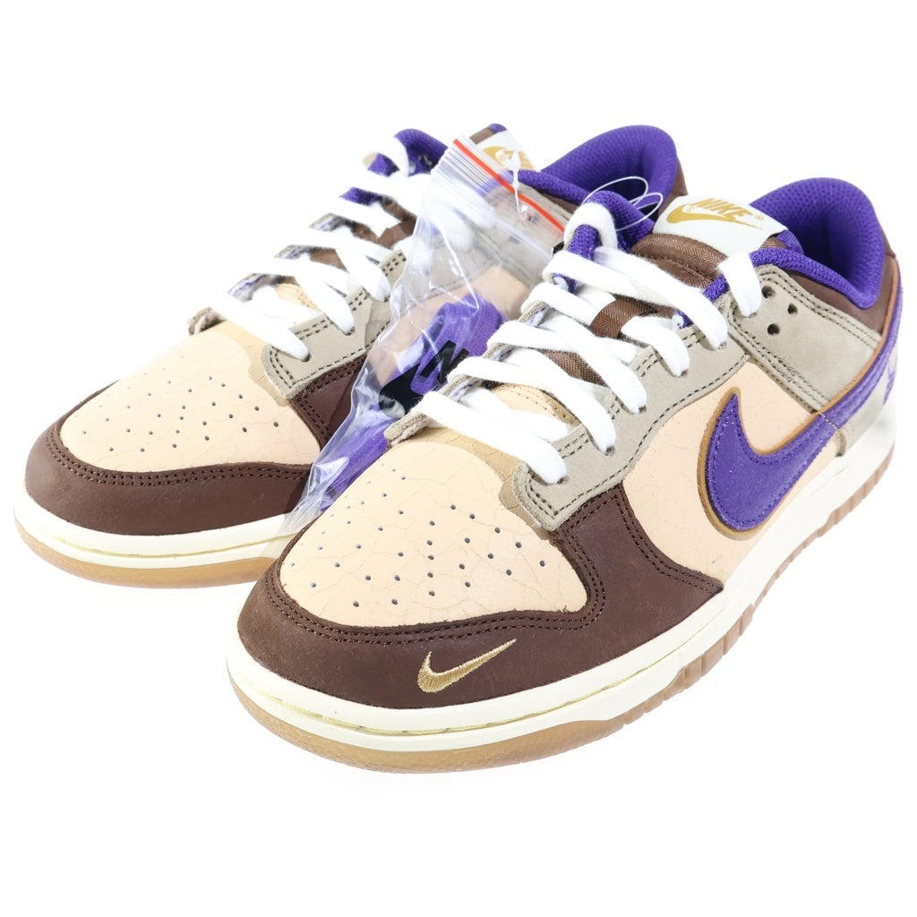 NIKE(ナイキ) DUNK LOW SETSUBUN ダンク 節分 ローカットスニーカー ベージュ/パープル US7/25cm DQ5009-268