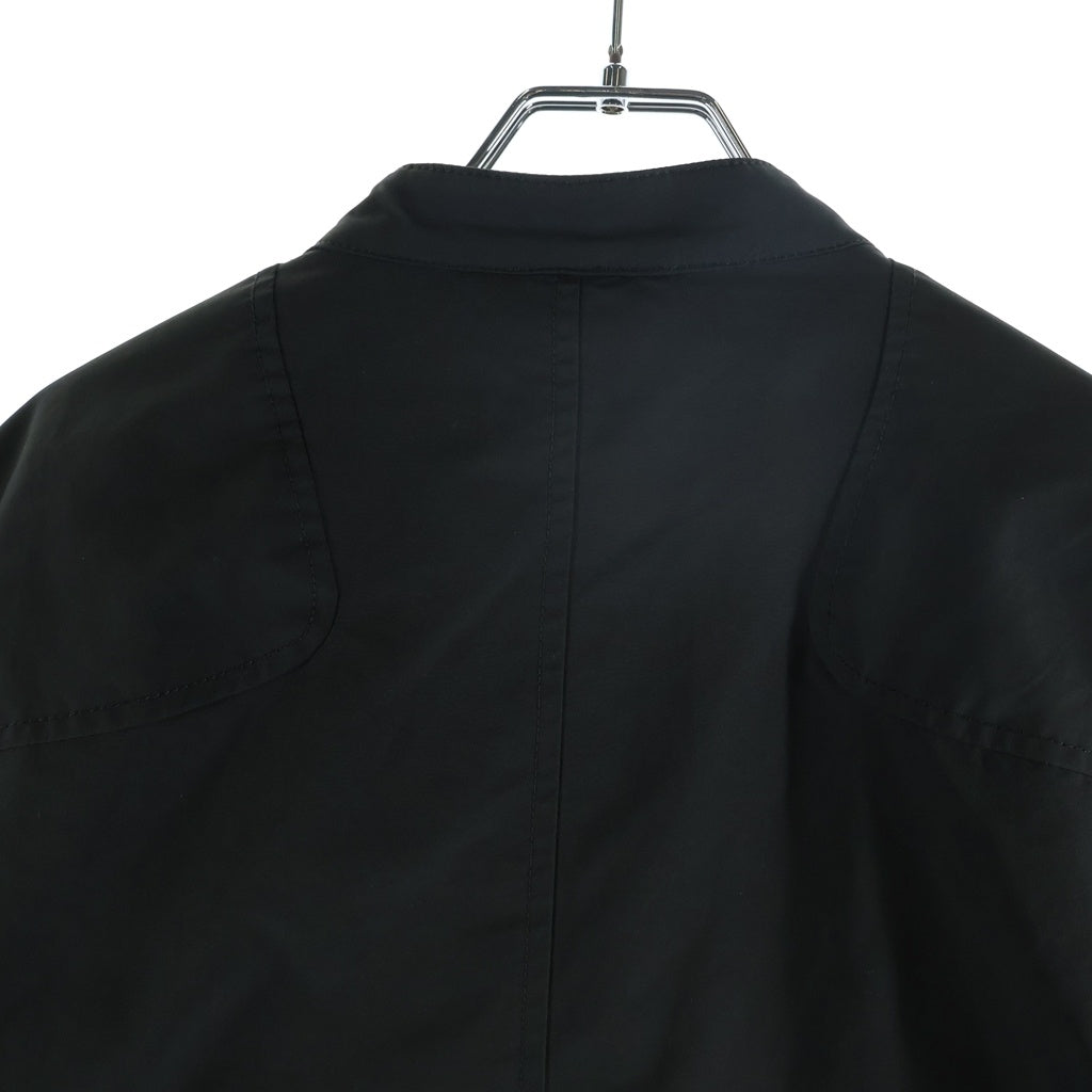 NVRFRGT(ネバーフォーゲット) 25AW PADDED MOTORCYCLE JACKET パデッド モーターサイクルジャケット ブラック NF252J05