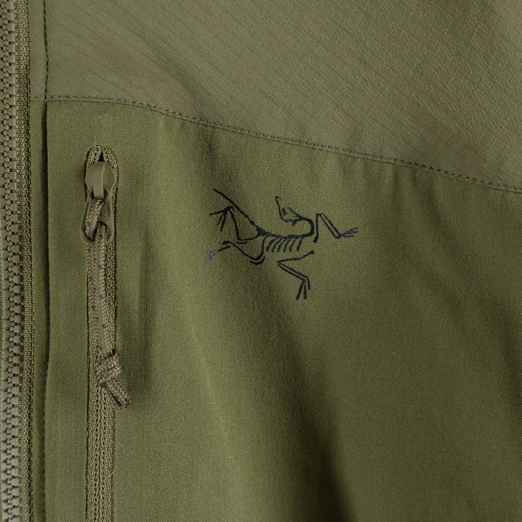 ARC'TERYX(アークテリクス) ATOM HOODY LT GEN2 LEAF規格 アトムフーディー ジップアップ マウンテンパーカー ジャケット カーキ 21499-123521-01/20
