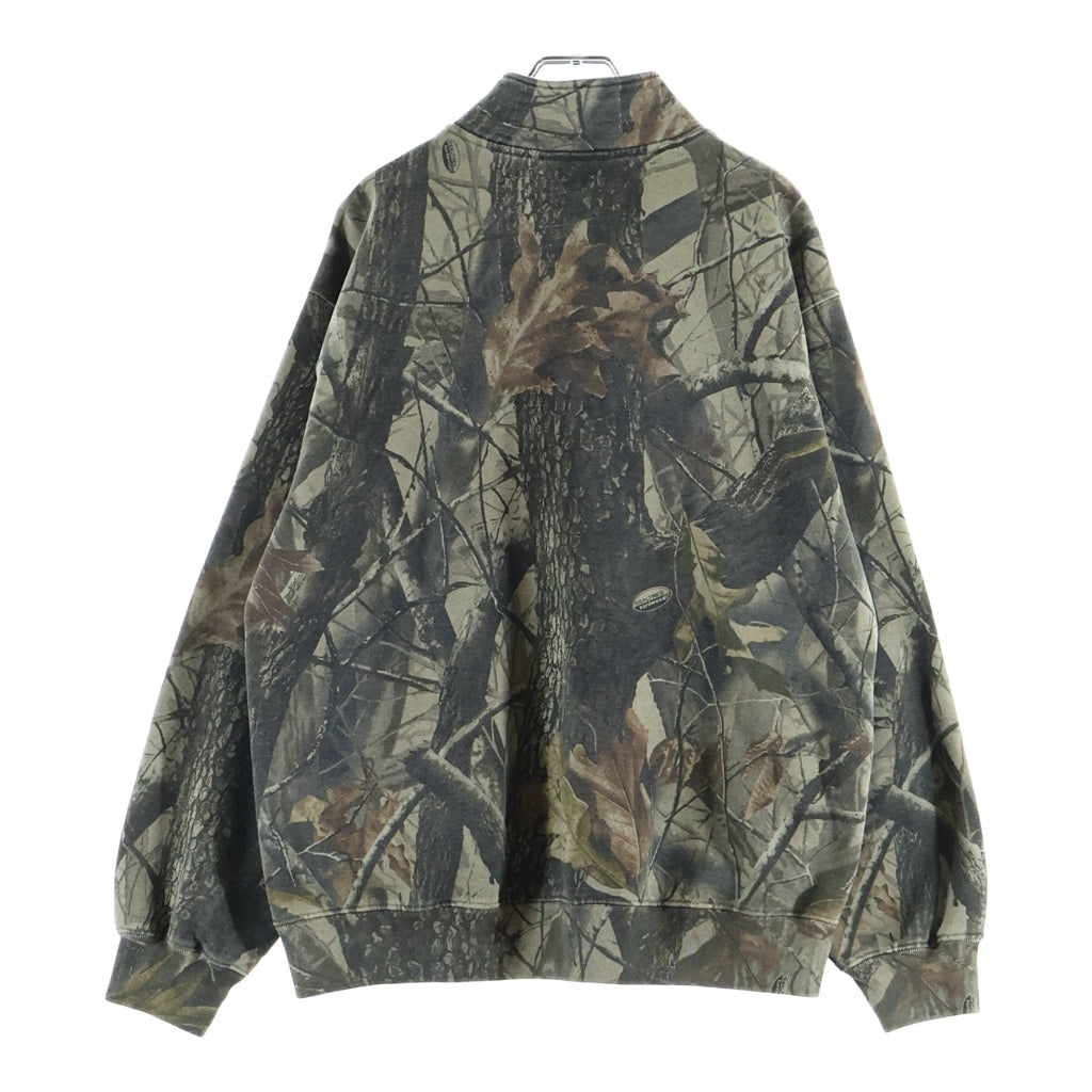 SUPREME(シュプリーム) 25SS Small Box Half Zip Pullover カモツリー スモールボックスロゴ ハーフジップ プルオーバー スウェットシャツ カーキ