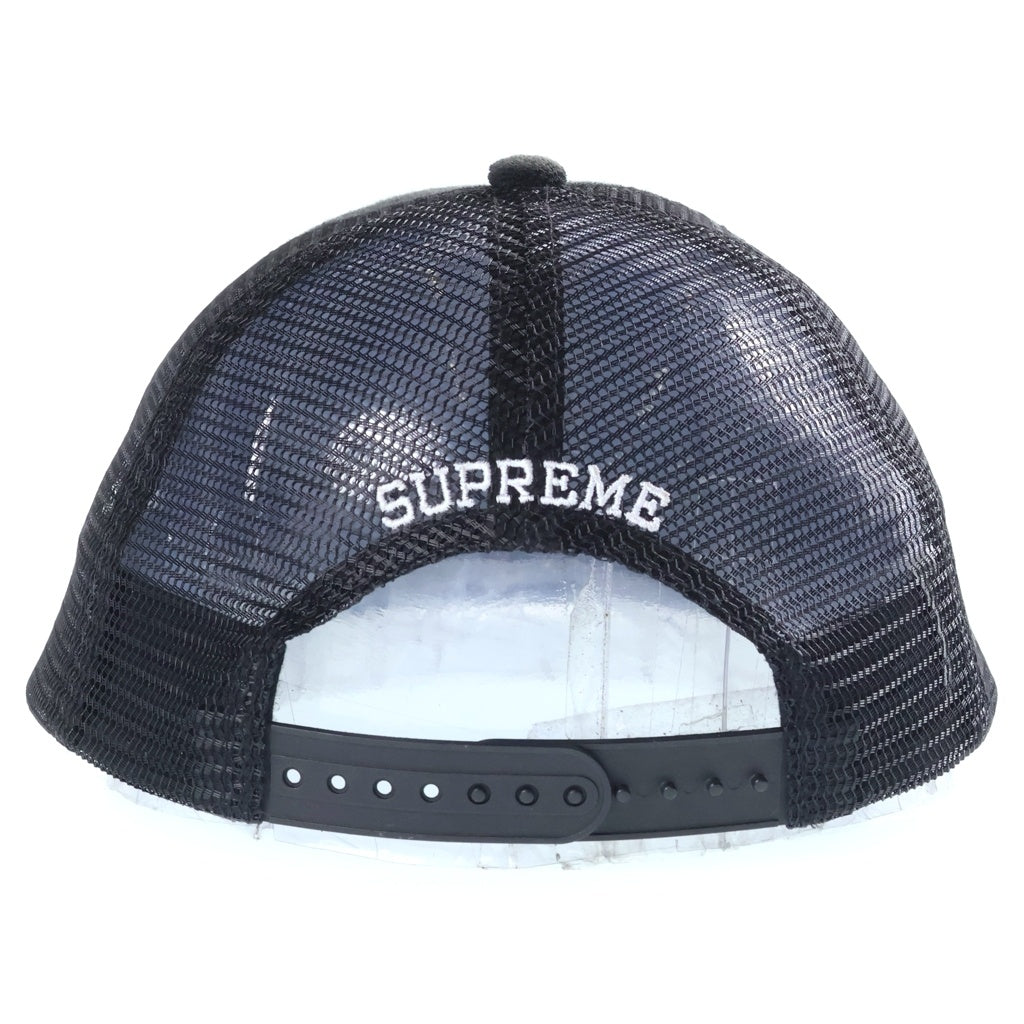 SUPREME(シュプリーム) 24SS Terry Mesh Back 5-Panel テリー メッシュバック 5パネルキャップ 帽子 ブラック