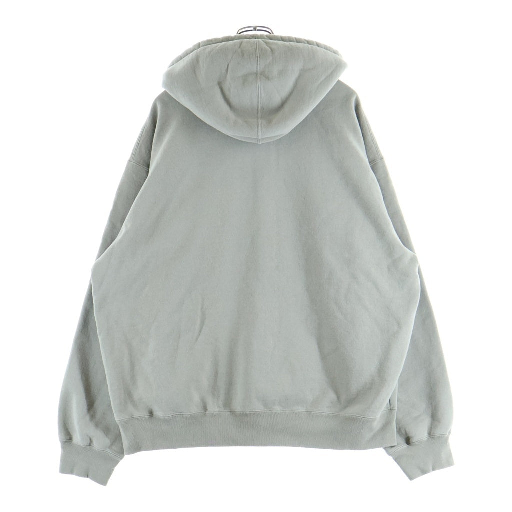SUPREME(シュプリーム) 26AW Small Box Zip Up Hooded Sweatshirt スモールボックスロゴ ジップアップフーデッドスウェットシャツ パーカー グレー