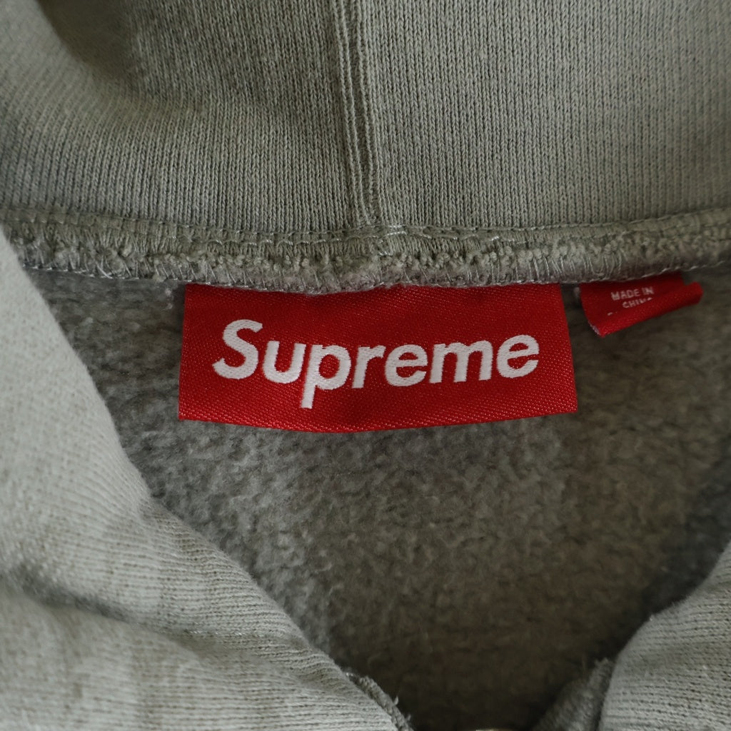 SUPREME(シュプリーム) 26AW Small Box Zip Up Hooded Sweatshirt スモールボックスロゴ ジップアップフーデッドスウェットシャツ パーカー グレー