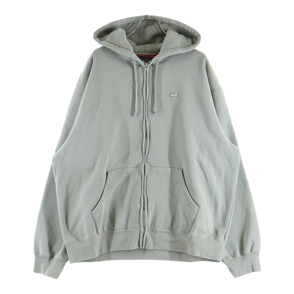 SUPREME(シュプリーム) 26AW Small Box Zip Up Hooded Sweatshirt スモールボックスロゴ ジップアップフーデッドスウェットシャツ パーカー グレー
