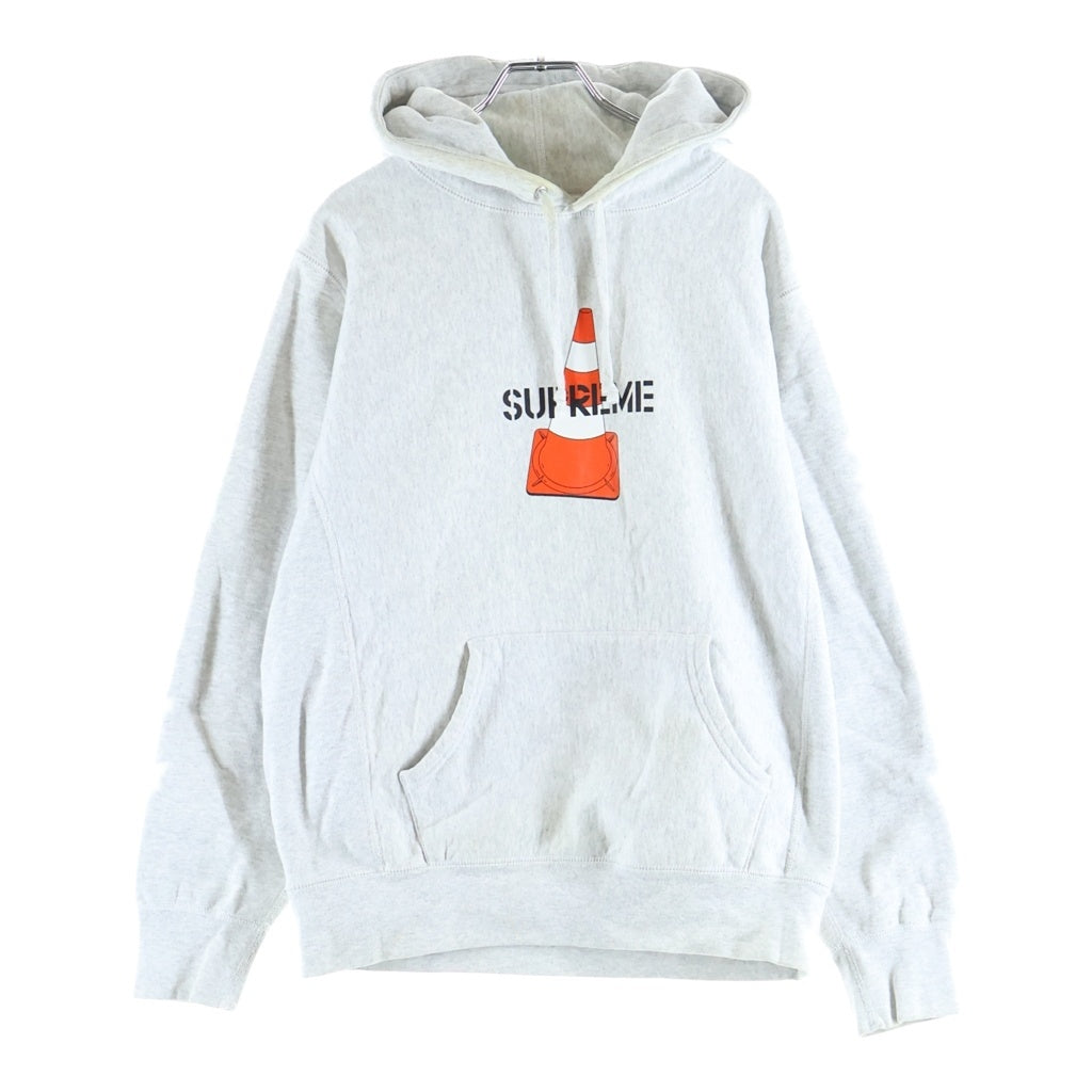 SUPREME(シュプリーム) 19AW Cone Hooded Sweatshirt コーン プルオーバーフーデッドスウェットシャツ パーカー グレー