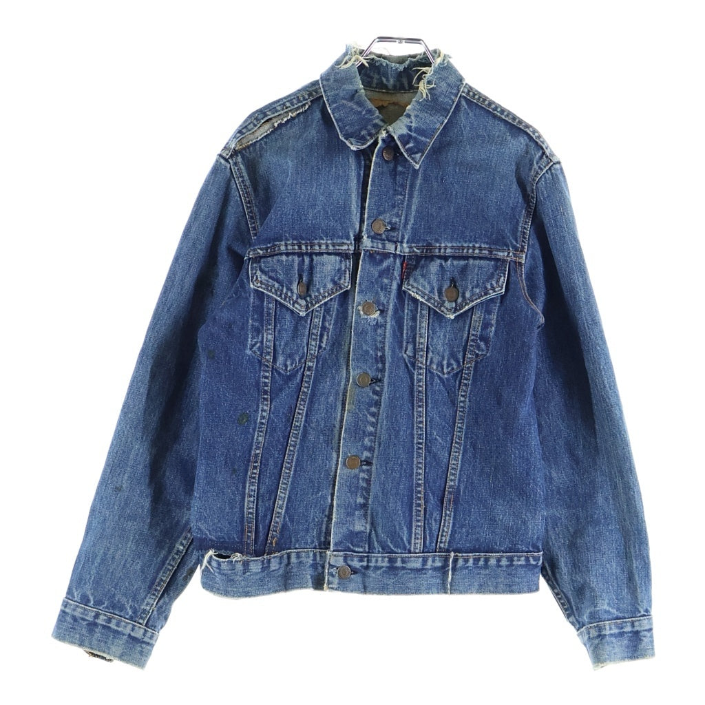 Levi's(リーバイス) 70S VINTAGE 70505 4th ヴィンテージ フォース ボタン裏525 均等V 両面BIG E デニムトラッカージャケット インディゴ