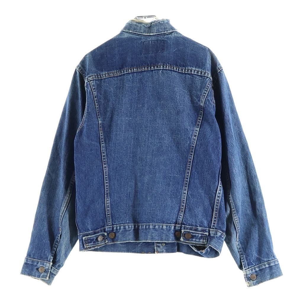 Levi's(リーバイス) 70S VINTAGE 70505 4th ヴィンテージ フォース ボタン裏525 均等V 両面BIG E デニムトラッカージャケット インディゴ
