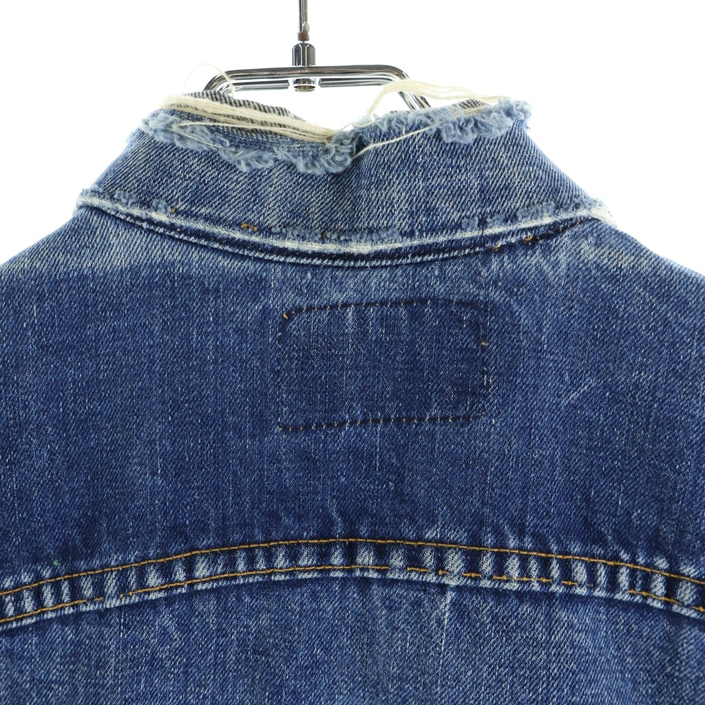 Levi's(リーバイス) 70S VINTAGE 70505 4th ヴィンテージ フォース ボタン裏525 均等V 両面BIG E デニムトラッカージャケット インディゴ