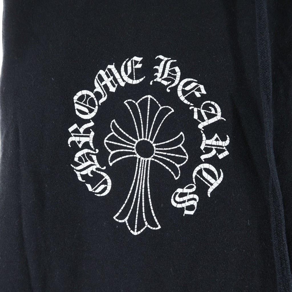 CHROME HEARTS(クロムハーツ) OLD CROSS SWEATPANTS オールド クロスロゴプリント スウェットパンツ ブラック
