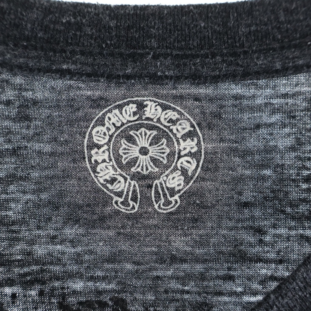 CHROME HEARTS(クロムハーツ) OLD FOTI MISS LERLENE TEE フォティ ミスラーレン バックプリントTシャツ 半袖Vネックカットソー グレー