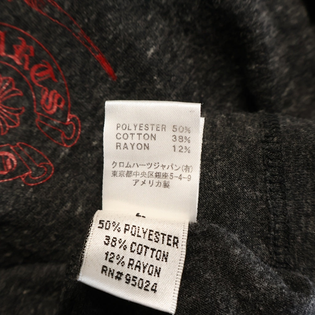 CHROME HEARTS(クロムハーツ) OLD FOTI MISS LERLENE TEE フォティ ミスラーレン バックプリントTシャツ 半袖Vネックカットソー グレー