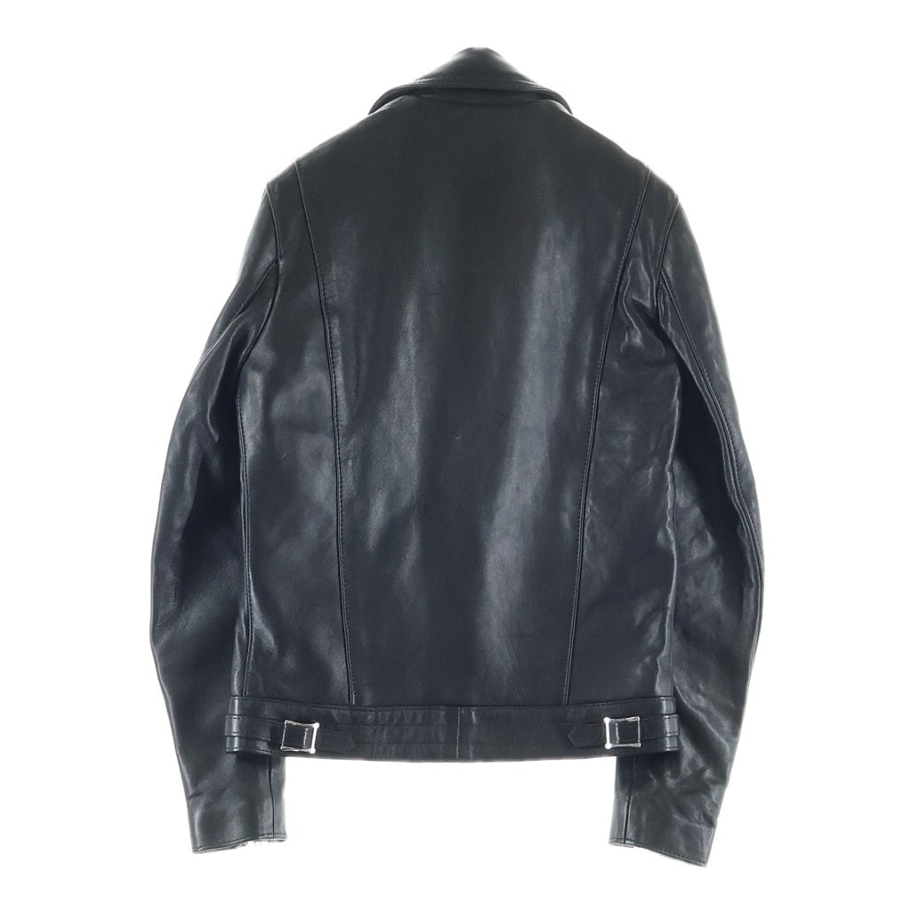 Lewis Leathers(ルイスレザー) 441TV CYCLONE TIGHT FIT SHEEPSKIN サイクロン タイトフィット シープスキン ダブルレザージャケット ブラック