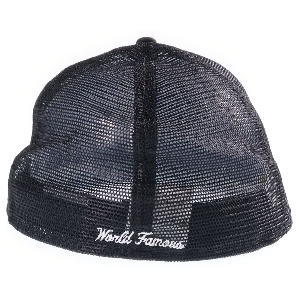 SUPREME(シュプリーム) 23SS ×NEW ERA Box Logo Mesh Back Cap ニューエラ ボックスロゴ 6パネル メッシュ ベースボールキャップ 帽子 ブラック