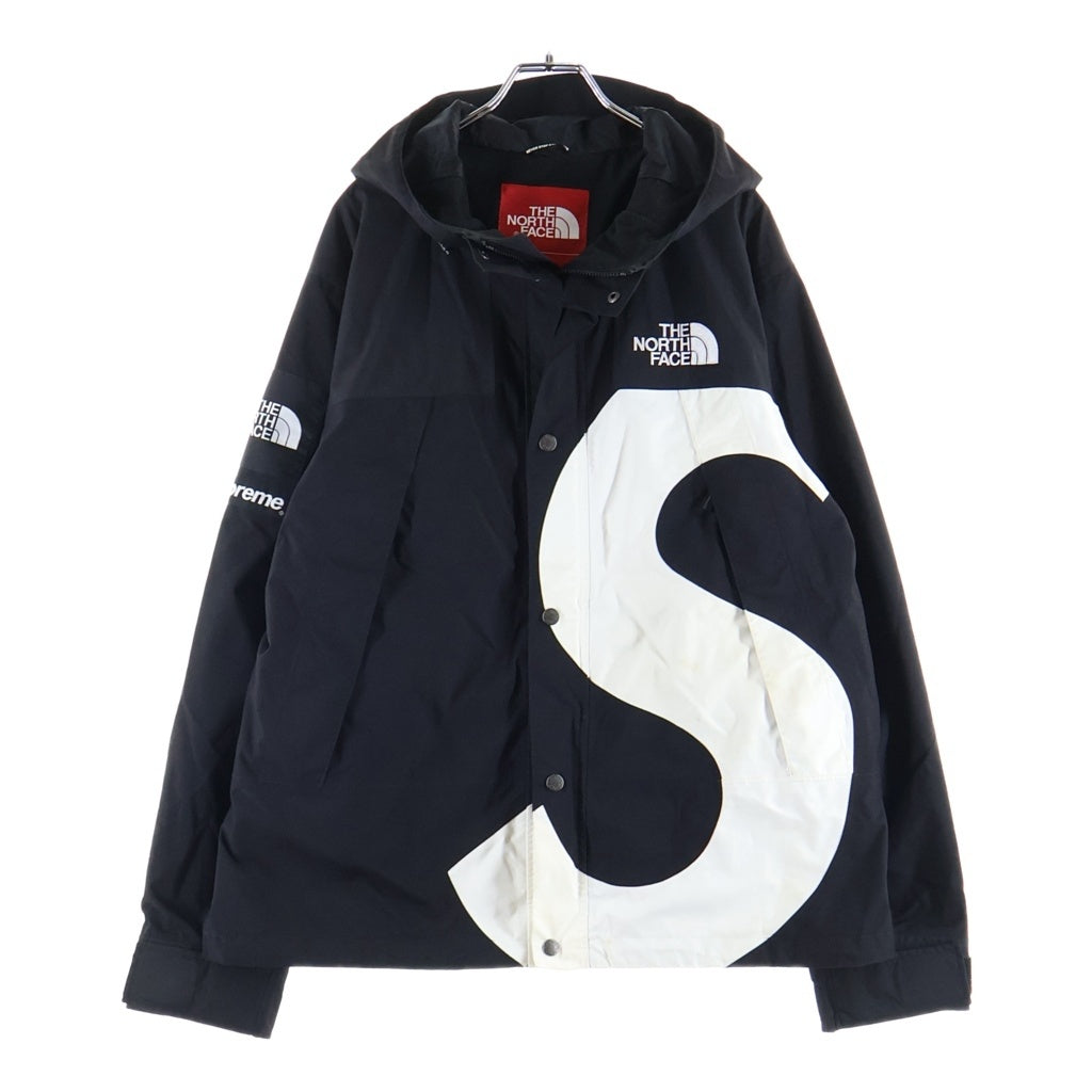 SUPREME(シュプリーム) 20AW ×THE NORTH FACE S Logo Mountain Jacket ザノースフェイス エスロゴ フーデッド マウンテンジャケット ブラック NF0A5EHK