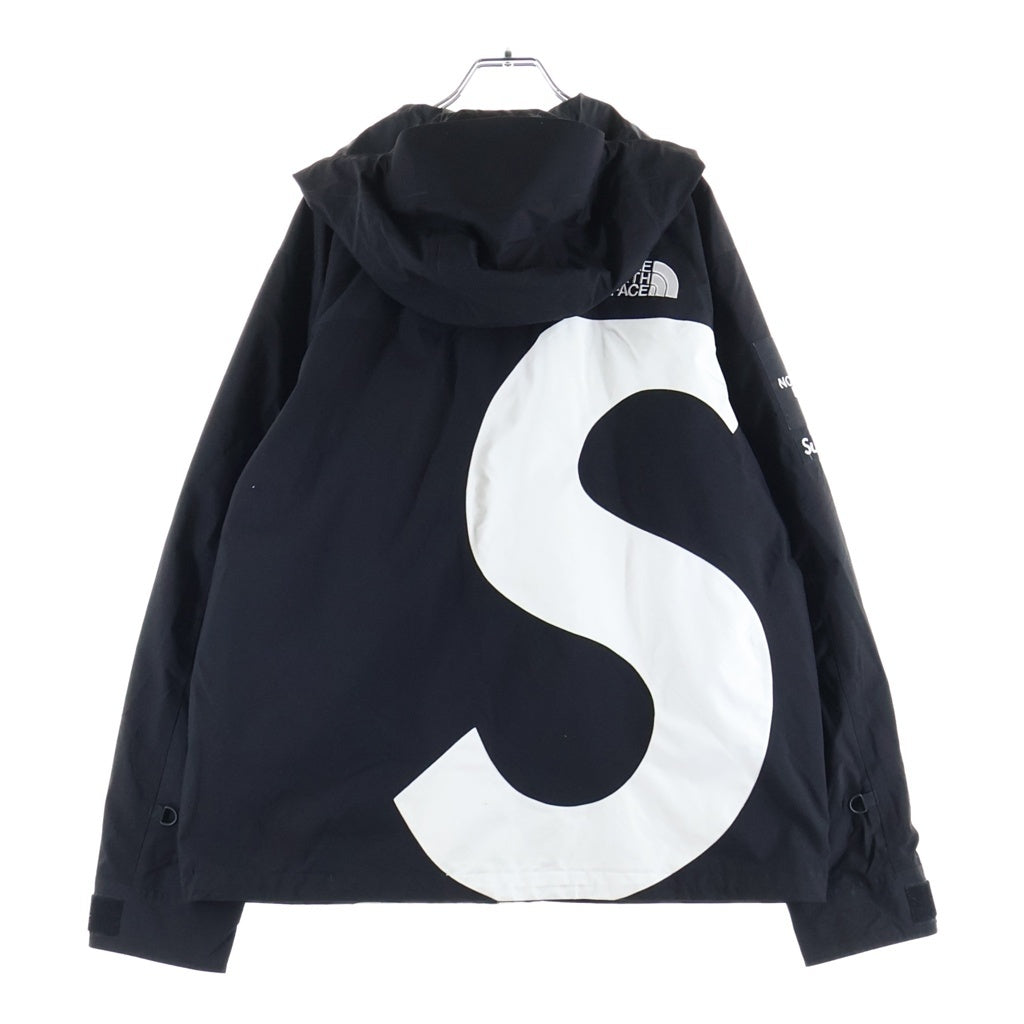 SUPREME(シュプリーム) 20AW ×THE NORTH FACE S Logo Mountain Jacket ザノースフェイス エスロゴ フーデッド マウンテンジャケット ブラック NF0A5EHK