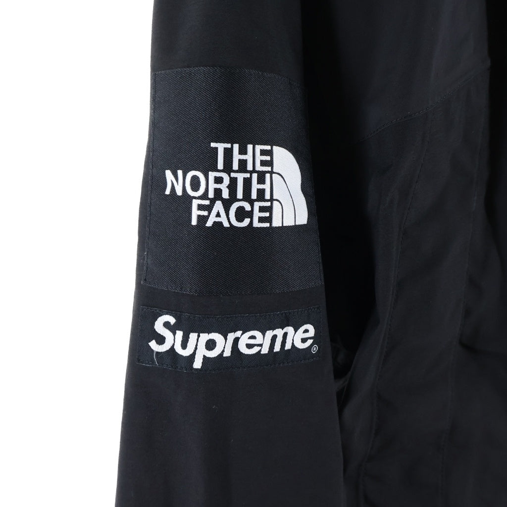 SUPREME(シュプリーム) 20AW ×THE NORTH FACE S Logo Mountain Jacket ザノースフェイス エスロゴ フーデッド マウンテンジャケット ブラック NF0A5EHK