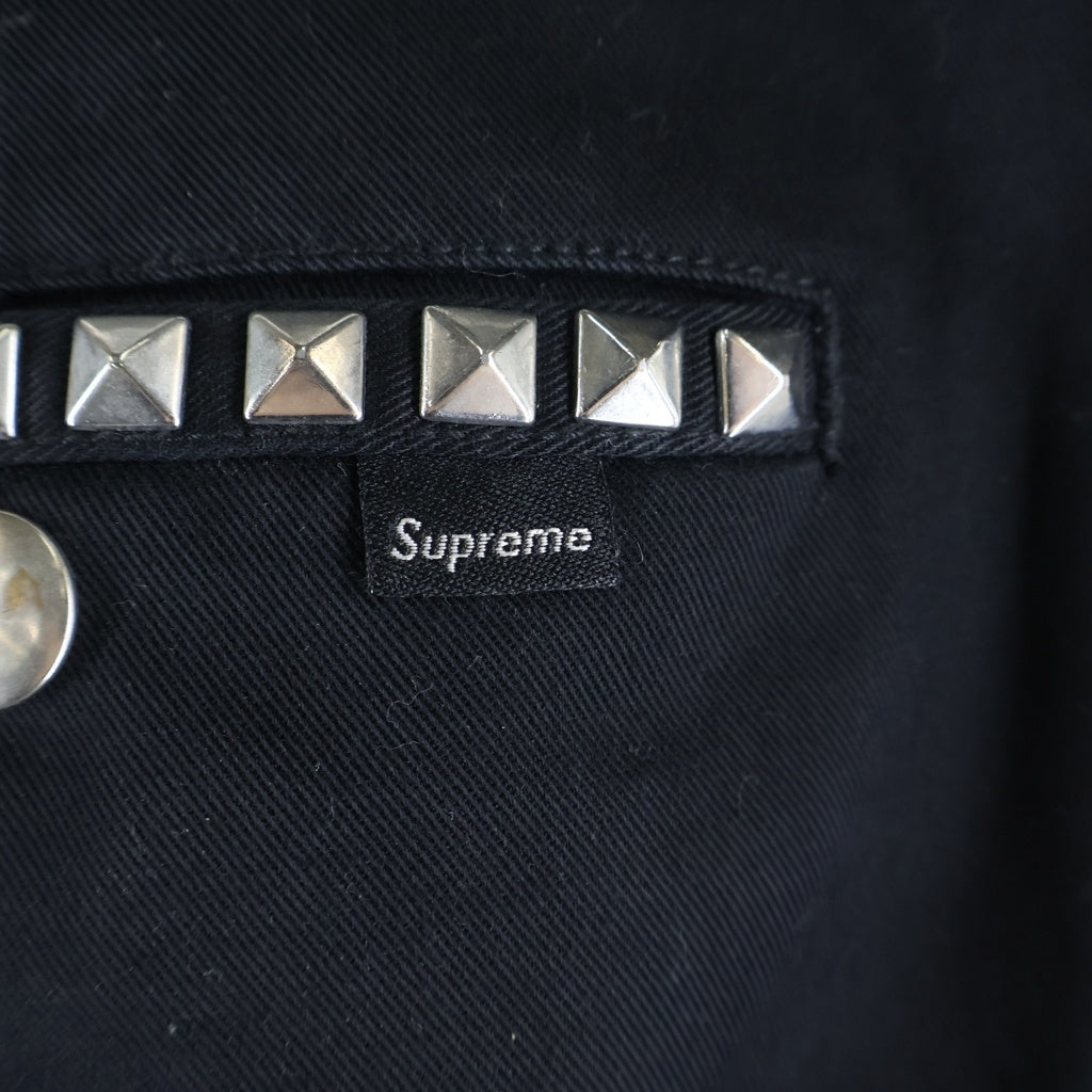 SUPREME(シュプリーム) 20AW Studded Work Pant スタッズ装飾 ワークパンツ ブラック