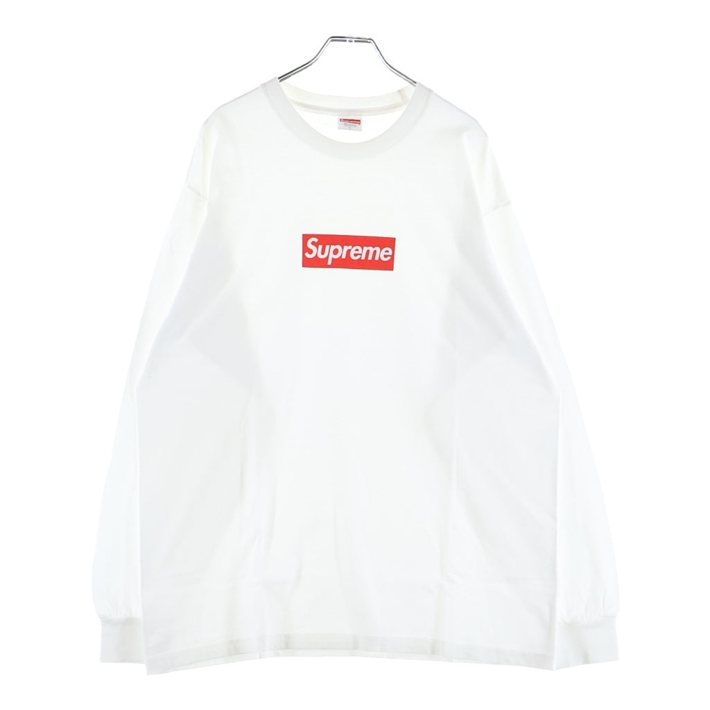 SUPREME(シュプリーム) 20AW Box Logo L/S Tee ボックスロゴ クルーネック長袖Tシャツ カットソー ホワイト