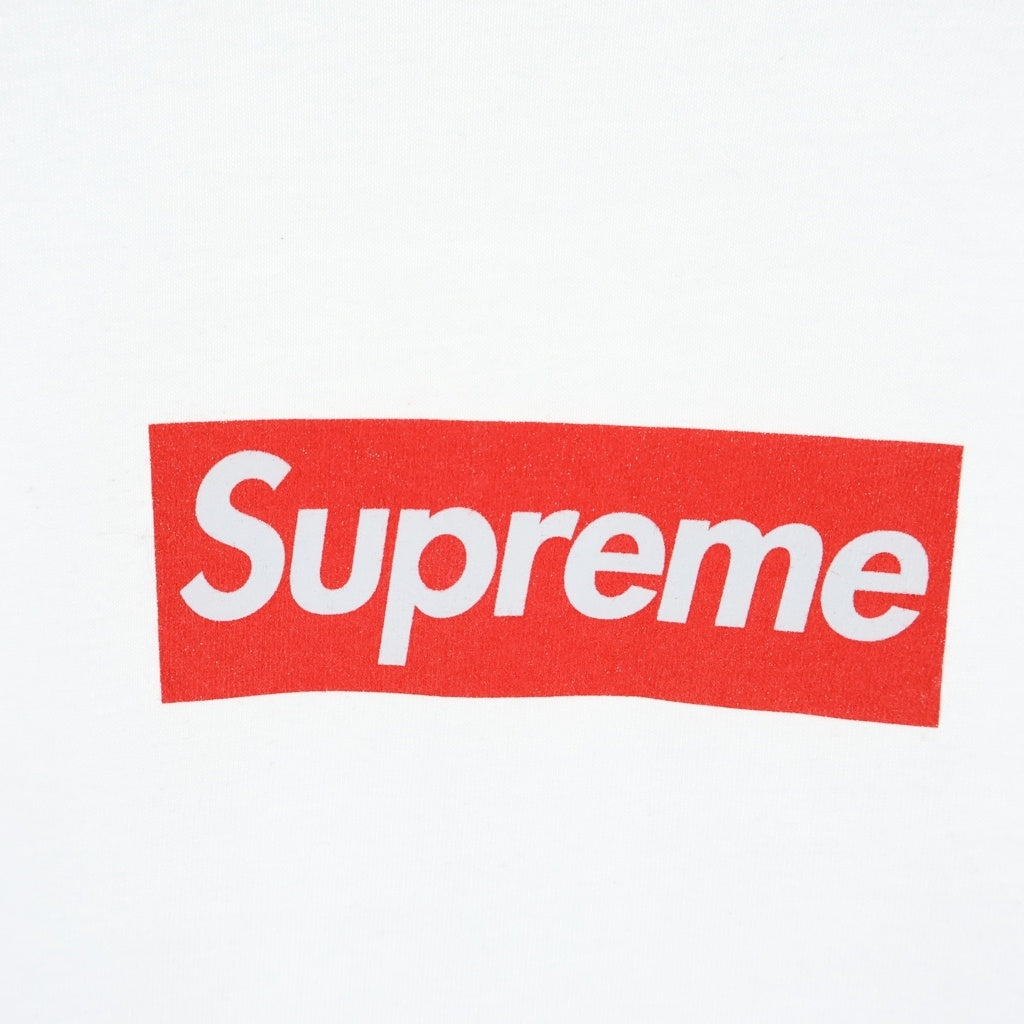 SUPREME(シュプリーム) 20AW Box Logo L/S Tee ボックスロゴ クルーネック長袖Tシャツ カットソー ホワイト