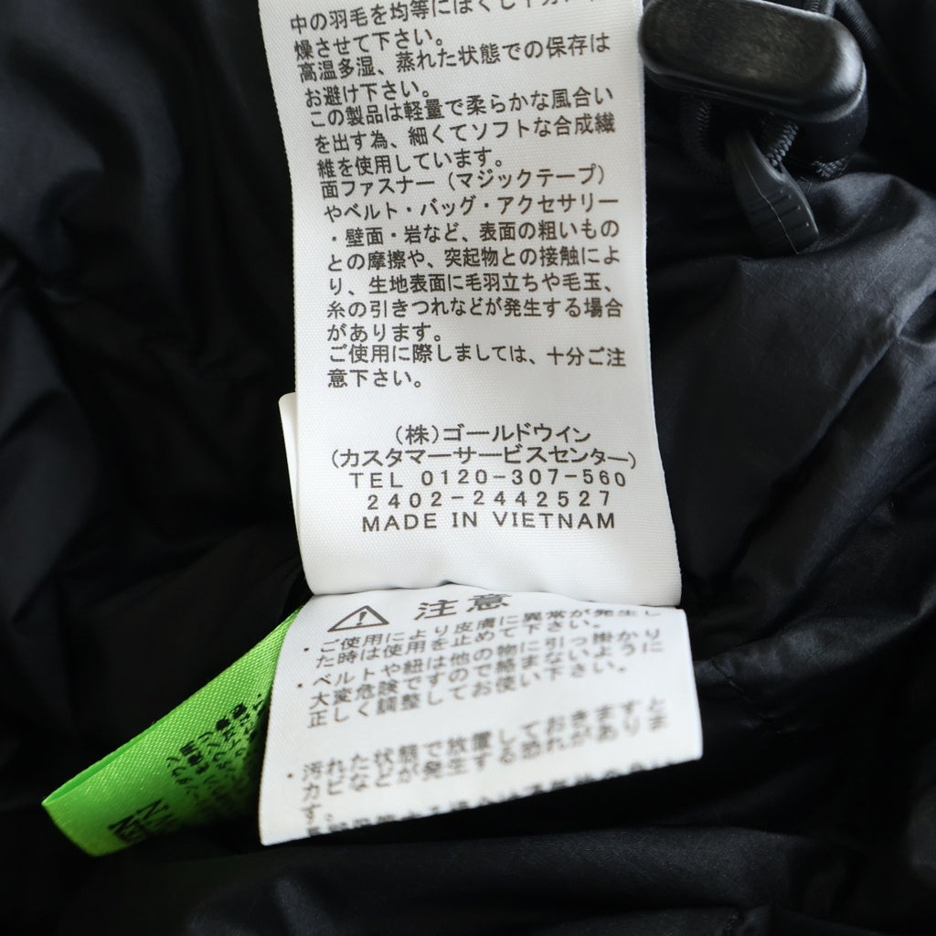 THE NORTH FACE(ザノースフェイス) 23AW GORE-TEX WINDSTOPPER BROOKS RANGE LIGHT PARKA ゴアテックス ウィンドストッパー ブルックス レンジ ライト フーデッド ダウンジャケット ブラック ND92265