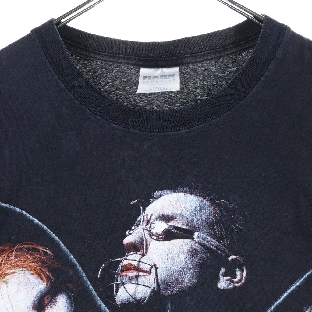 VINTAGE(ヴィンテージ) 90S VINTAGE RAMMSTEIN 1998 SEHNSUCHT MARK ヴィンテージ ラムシュタイン ゼーンズフト 両面プリントTシャツ 半袖クルーネックカットソー ブラック