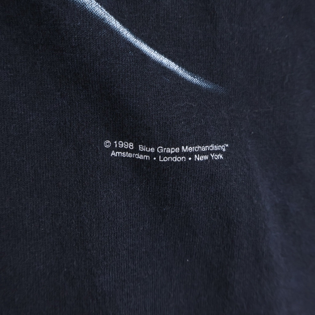 VINTAGE(ヴィンテージ) 90S VINTAGE RAMMSTEIN 1998 SEHNSUCHT MARK ヴィンテージ ラムシュタイン ゼーンズフト 両面プリントTシャツ 半袖クルーネックカットソー ブラック