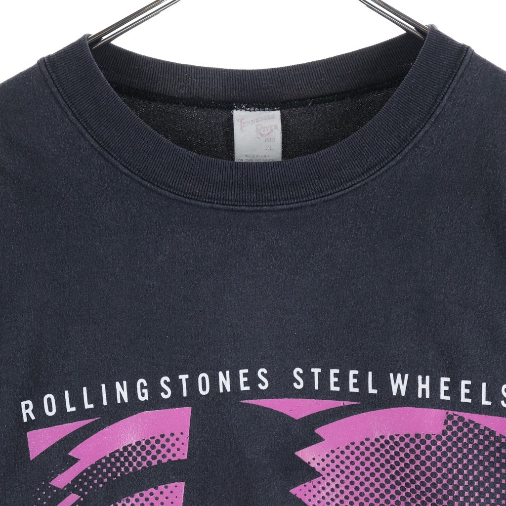 VINTAGE(ヴィンテージ) 80S VINTAGE ROLLING STONES THE NORTH AMERICAN TOUR 1989 SWEATSHIRT TENNESSEE RIVER ヴィンテージ ローリングストーンズ スウェットトレーナー