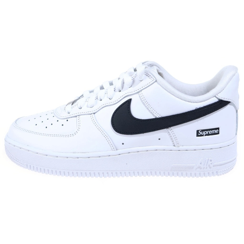 NIKE(ナイキ) ×SUPREME AIR FORCE 1 LOW シュプリーム エアフォース ローカットスニーカー ホワイト/ブラック US8/26cm CU9225-102