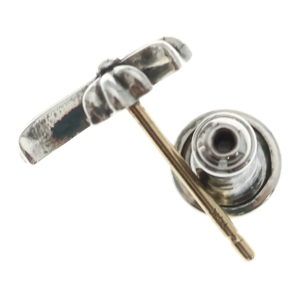 CHROME HEARTS(クロムハーツ) CH CRSS 2 FAT CHクロスファット スタッドピアス シルバー BCA092