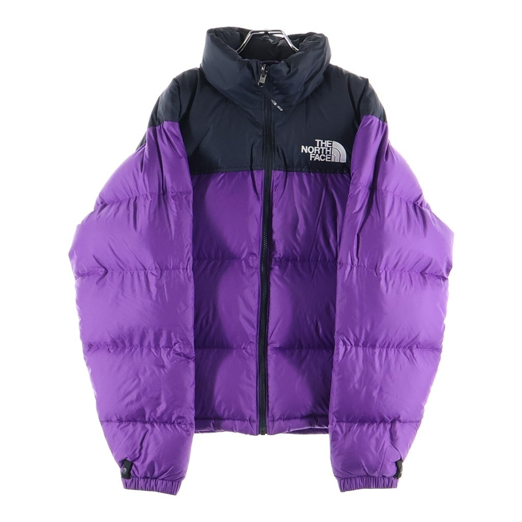 THE NORTH FACE(ザノースフェイス) 21AW 1996 ECO NUPTSE JACKET エコ ヌプシ ロゴエンブロイダリー パファー ダウンジャケット パープル NJ1DM62F