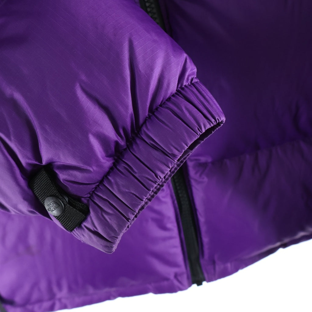 THE NORTH FACE(ザノースフェイス) 21AW 1996 ECO NUPTSE JACKET エコ ヌプシ ロゴエンブロイダリー パファー ダウンジャケット パープル NJ1DM62F