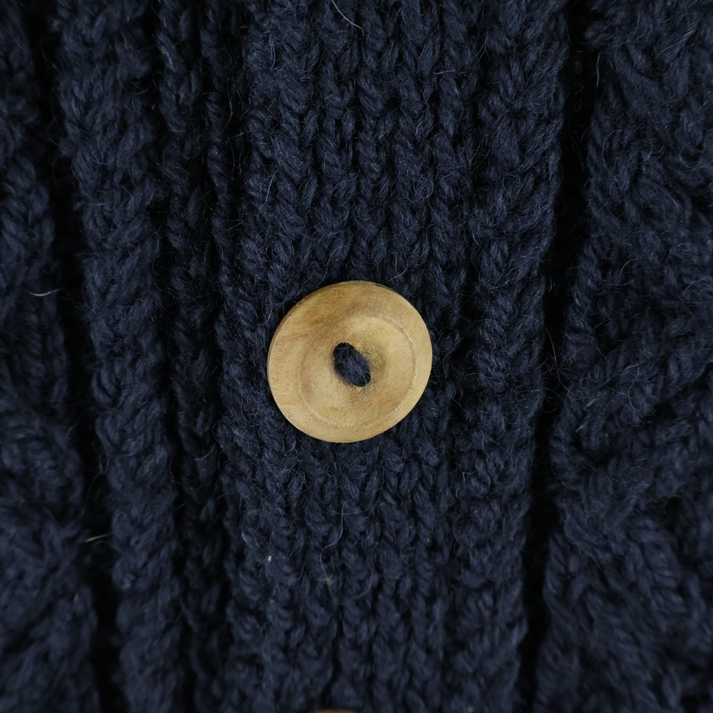 INVERALLAN(インバーアラン) Lumber Cardigan ランバー カーディガン ニットジャケット ネイビー