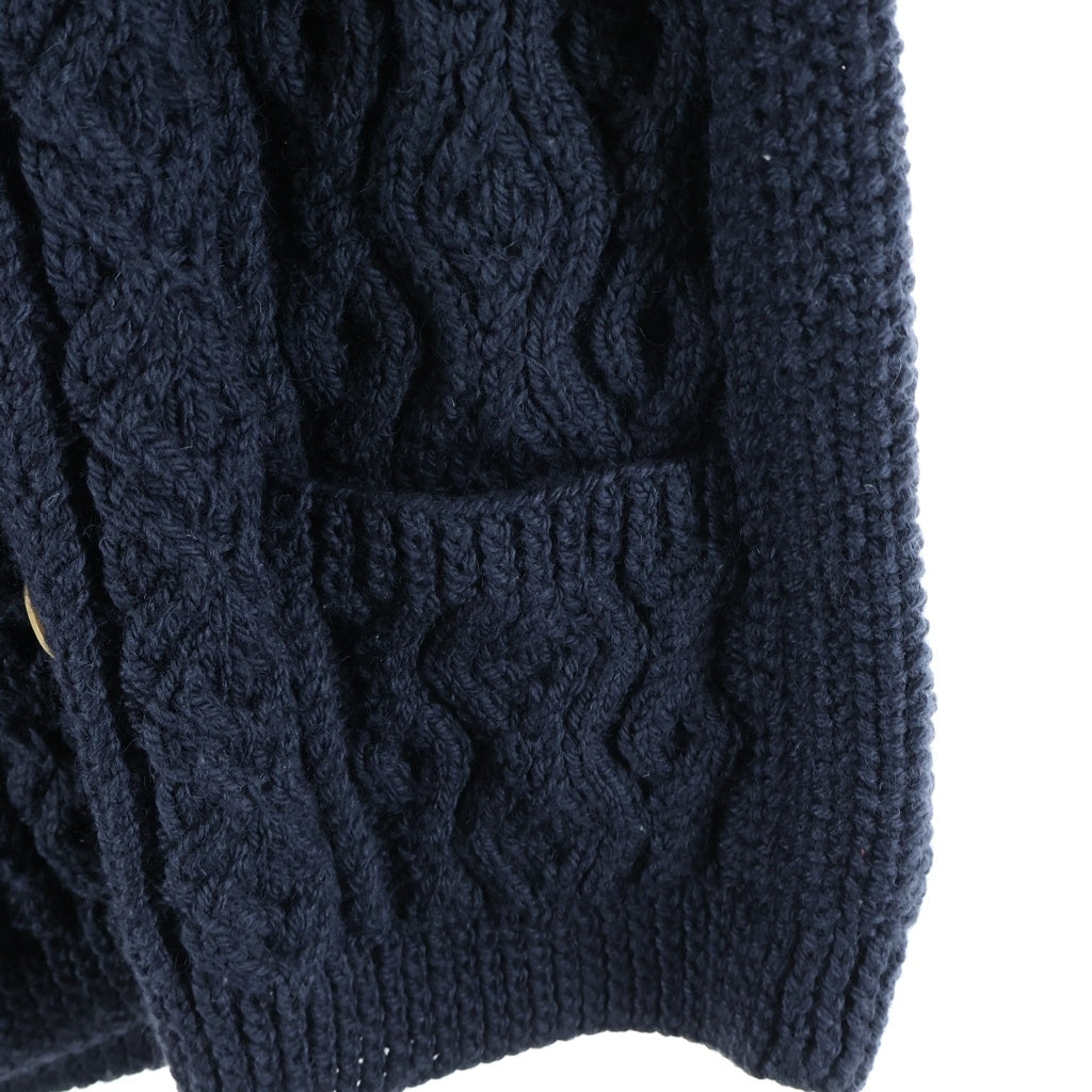 INVERALLAN(インバーアラン) Lumber Cardigan ランバー カーディガン ニットジャケット ネイビー