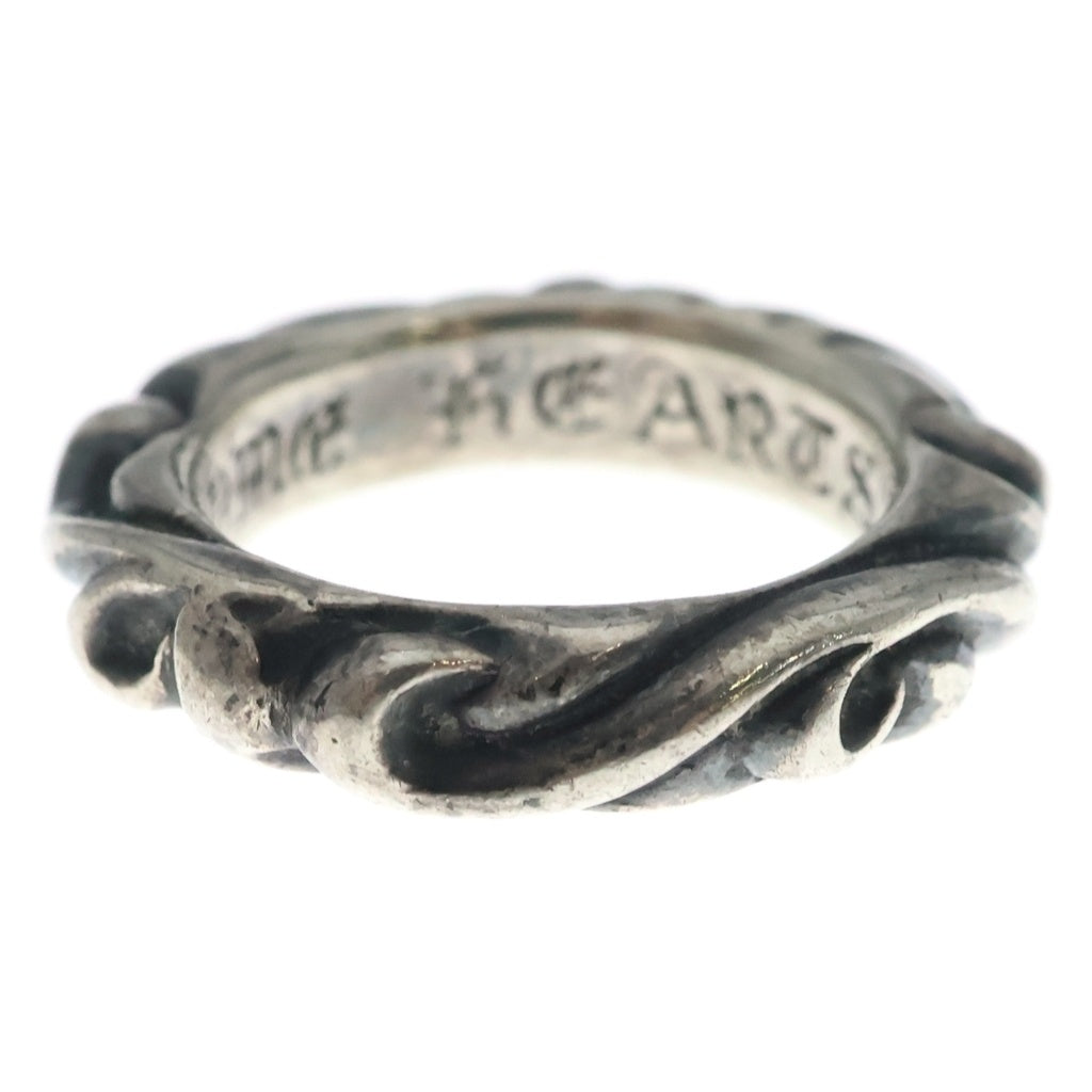 CHROME HEARTS(クロムハーツ) SCRL BAND スクロールバンド リング シルバー BCA351