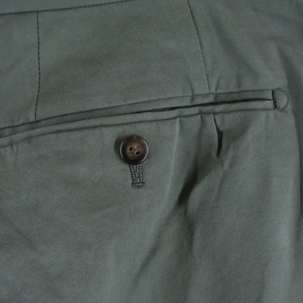 MAATEE&SONS(マーティーアンドサンズ) 25SS SHORT TROUSER 2タック ショーツ トラウザーズハーフパンツ カーキ MT5103-0216A