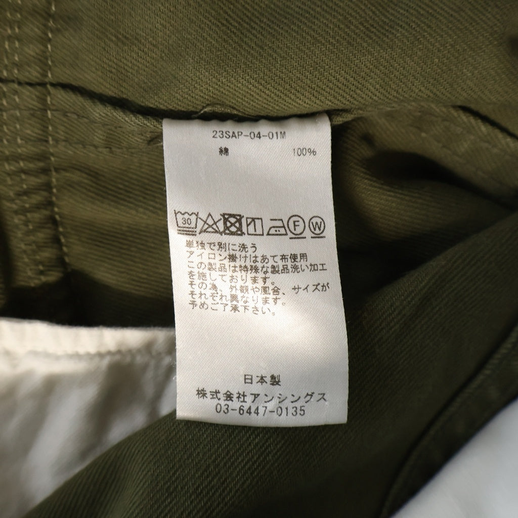 A.PRESSE(アプレッセ) 23SS M-51 SHORTS ミリタリー カーゴショーツ ハーフパンツ カーキ 23SAP-04-01M