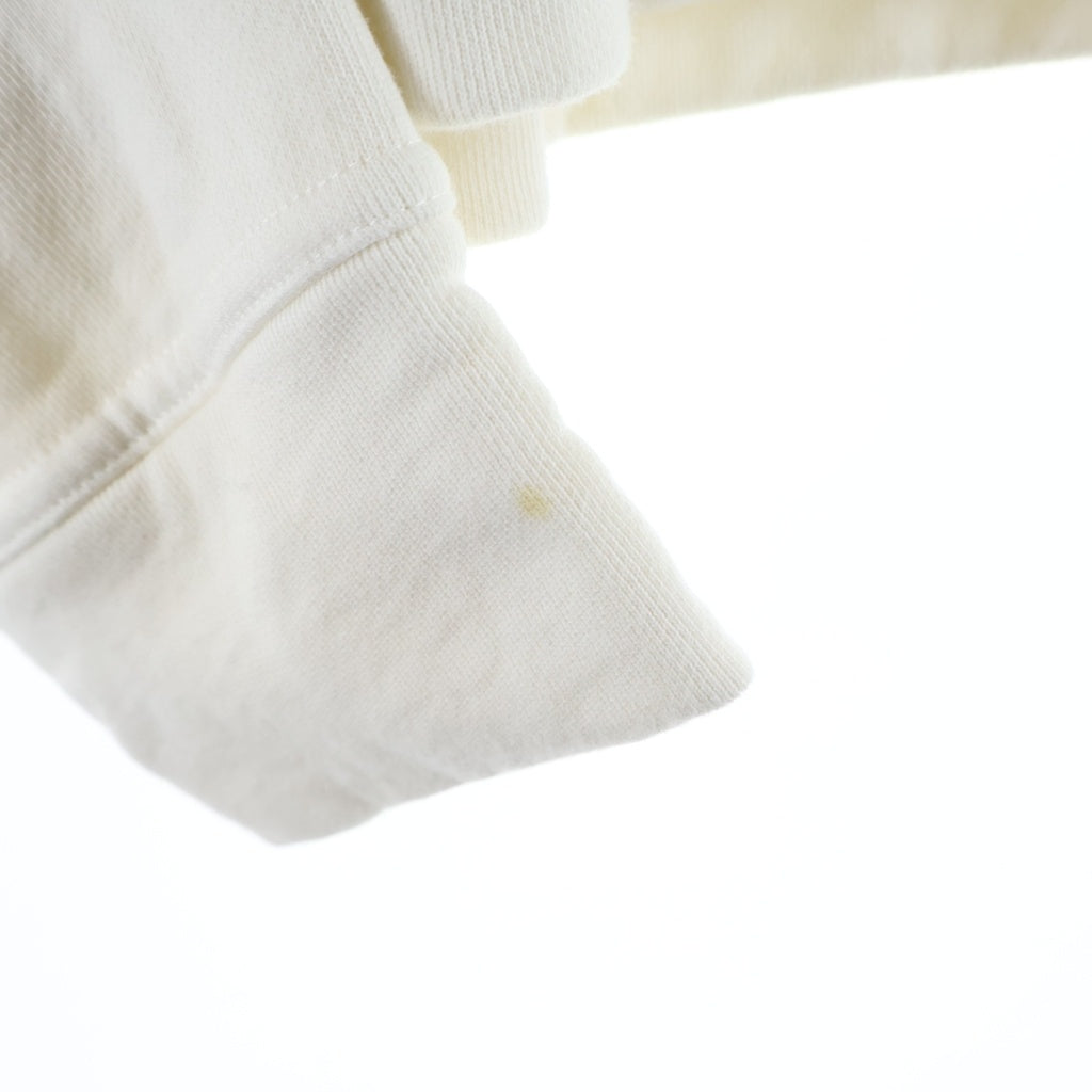 JIL SANDER +(ジルサンダープラス) 22AW ロゴプリント クルーネックスウェットトレーナー ホワイト J47GU0001 J45050