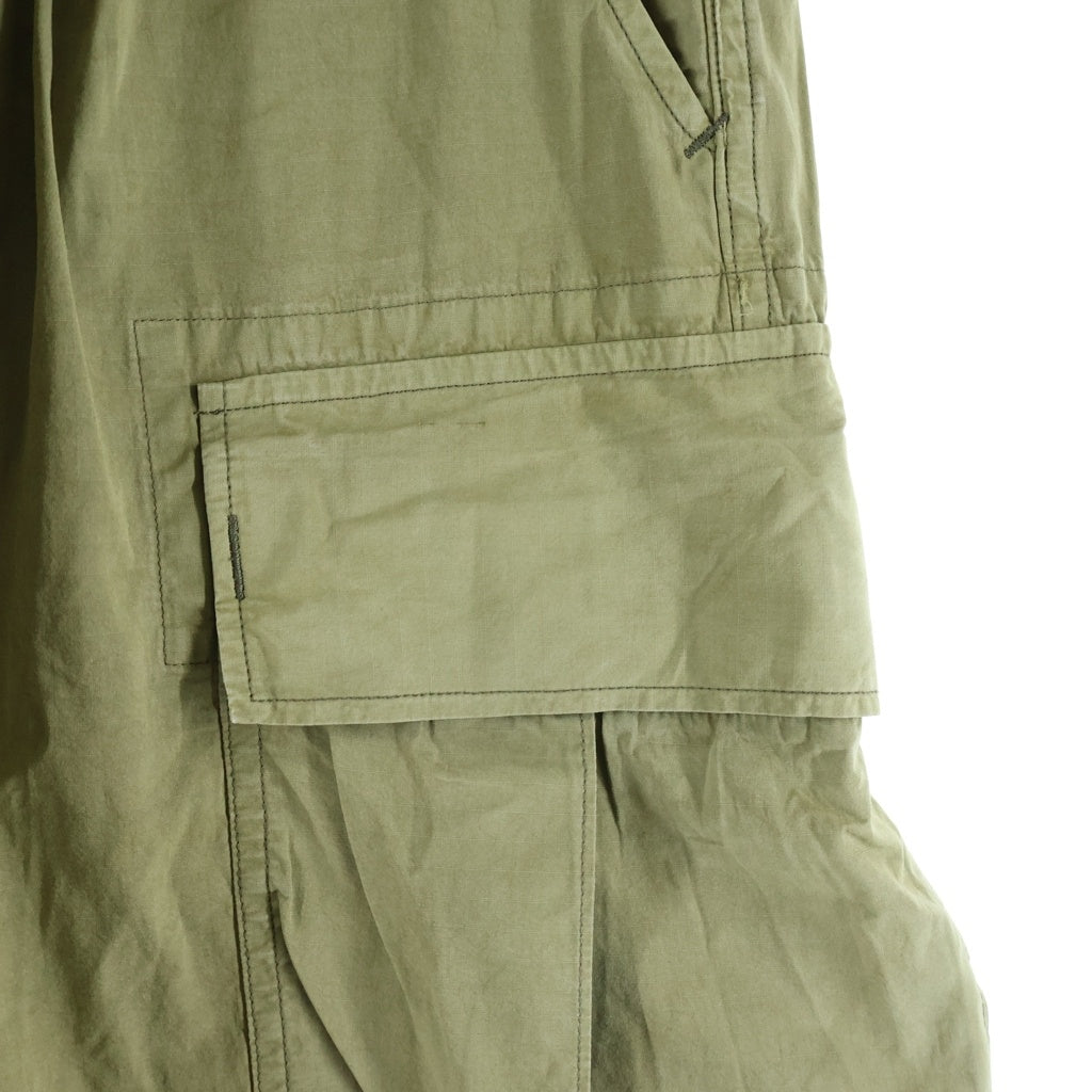 HERILL(ヘリル) 23SS RIPSTOP JUNGLE FATIGUEPANTS リップストップ ジャングルファティーグ カーゴパンツ カーキ 23-030-HL-8120-1